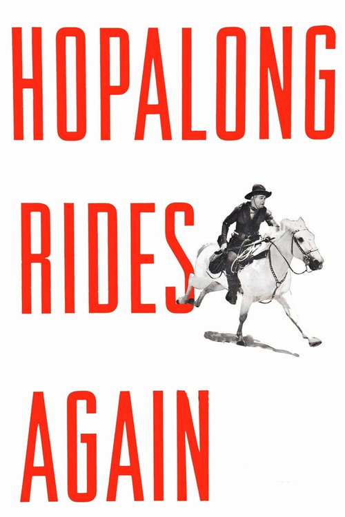 Movie poster for Hopalong Rides Again (1937)