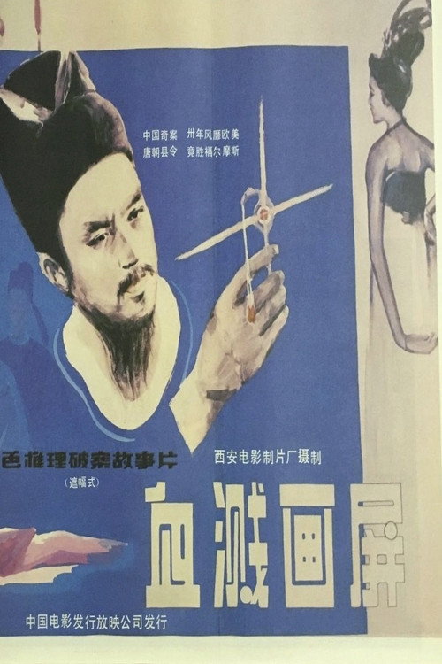 Movie poster for Blood Stains on the Screen (1986)