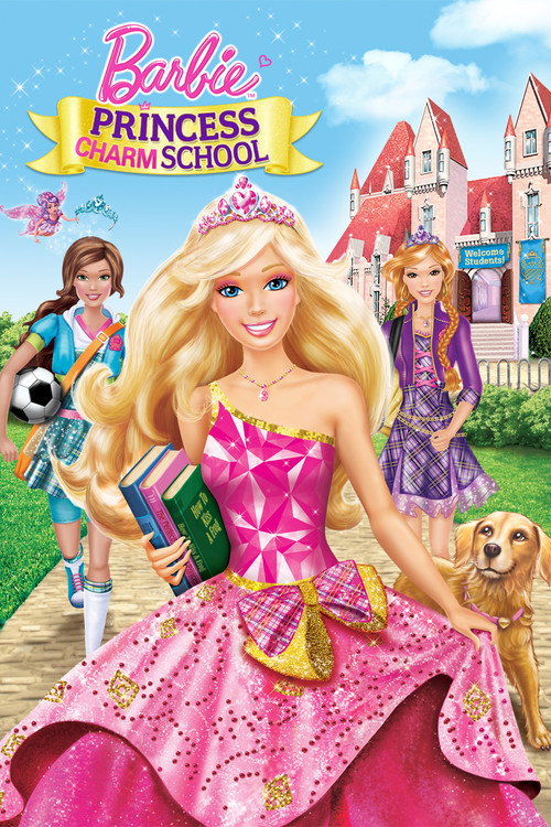 Movie poster for Barbie: Princess Charm School (2011)