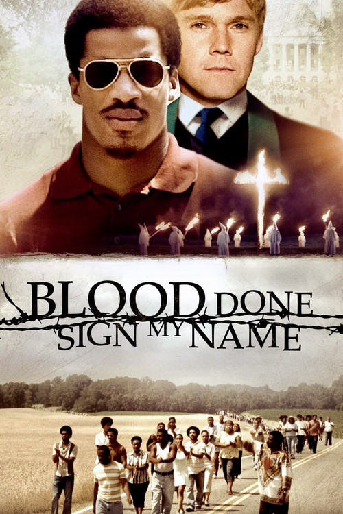 Blood Done Sign My Name poster