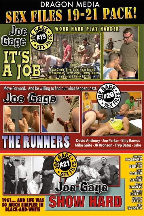 Movie poster for Joe Gage Sex Files Vol. 19, 20 & 21 (2022)