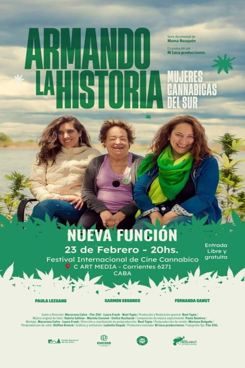 Movie poster for Building history, Cannabis Women from the South (2026)