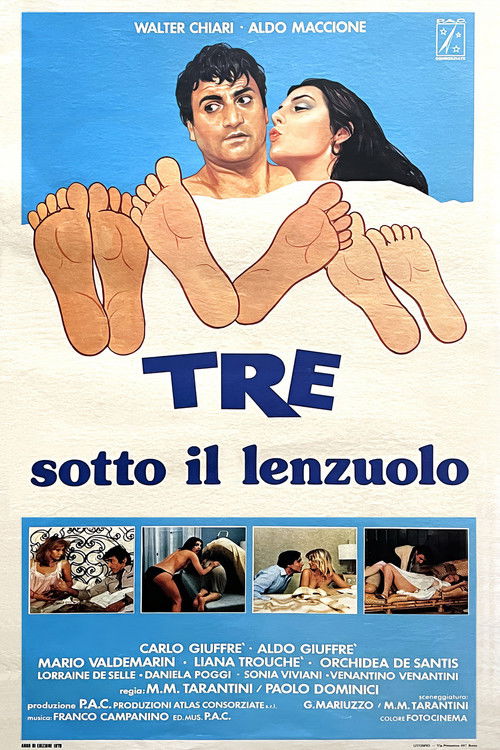 Movie poster for Three Under the Sheets (1979)
