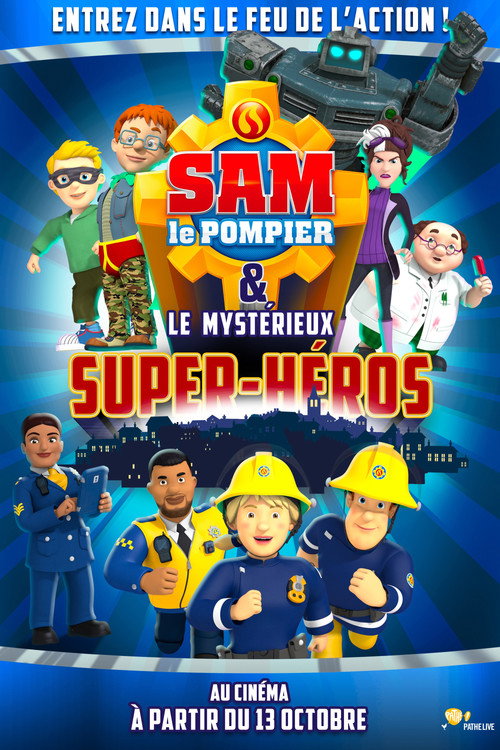 Movie poster for Sam le pompier & le mystérieux Super-Héros (2021)