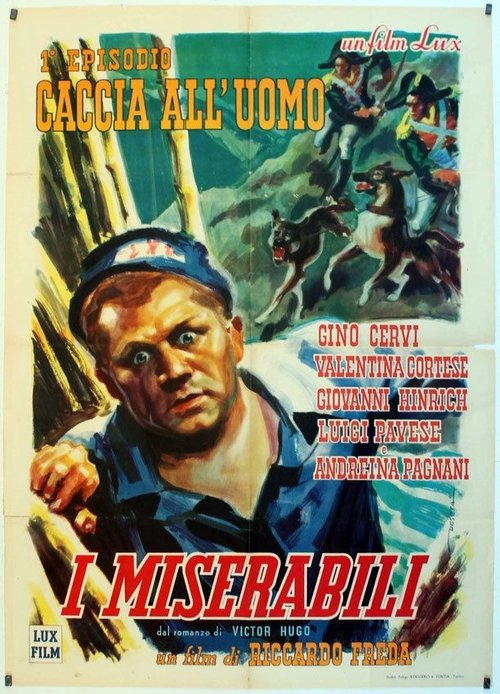 Movie poster for Les Misérables (1948)