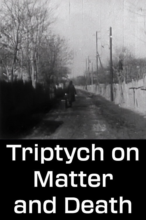 Movie poster for Triptych on Matter and Death (1960)