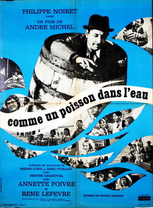 Movie poster for Comme un poisson dans l'eau (1962)
