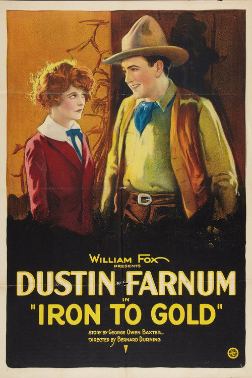 Movie poster for Iron to Gold (1922)