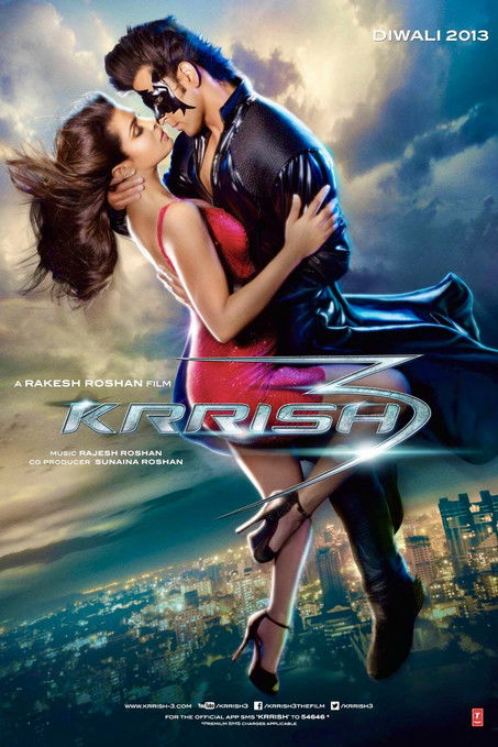 Movie poster for Krrish 3 (2013)