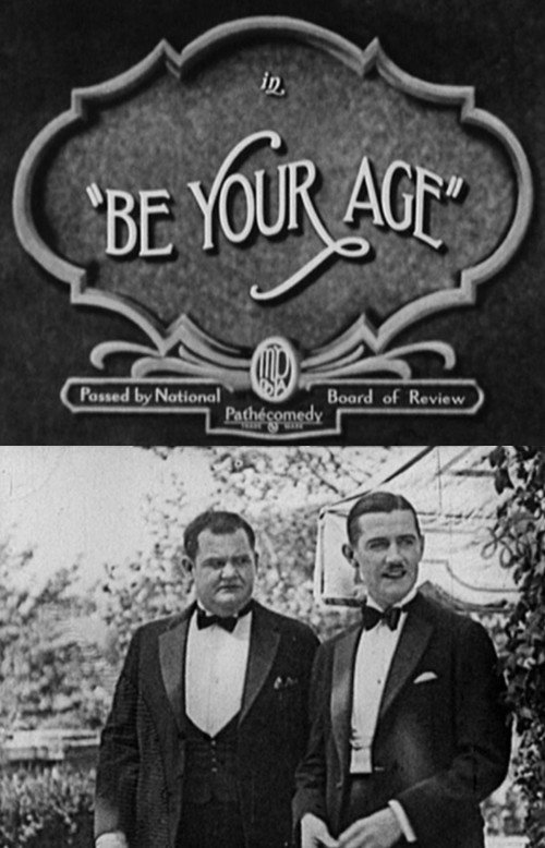Movie poster for Be Your Age (1926)