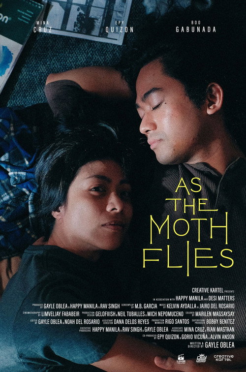 Movie poster for As the Moth Flies (2022)