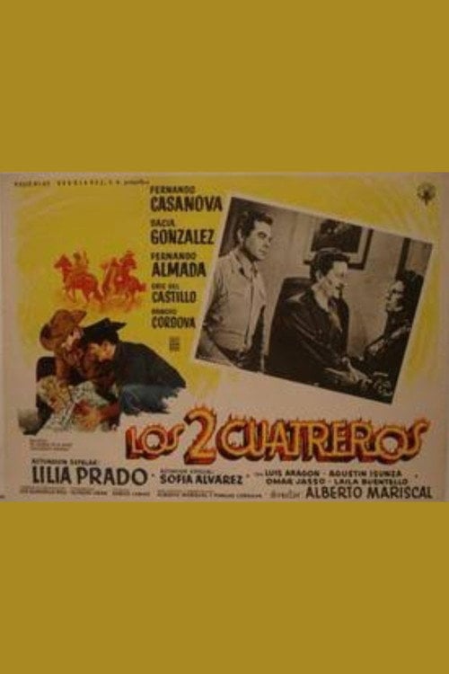 Movie poster for Los dos cuatreros (1965)