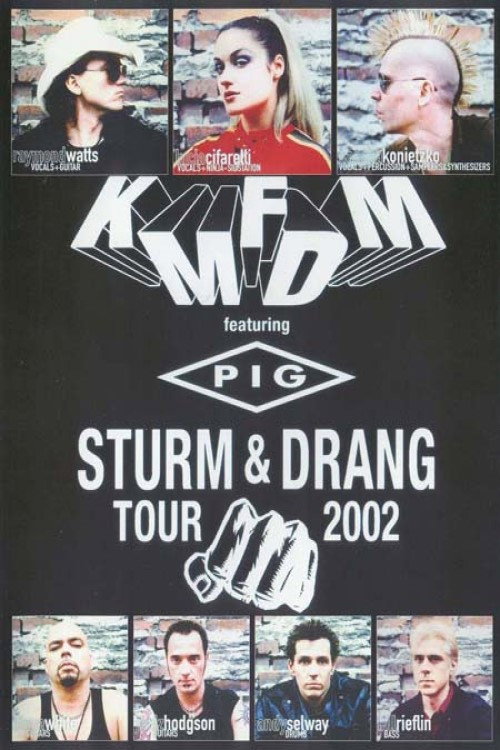 Movie poster for KMFDM: Sturm & Drang Tour 2002 (2003)