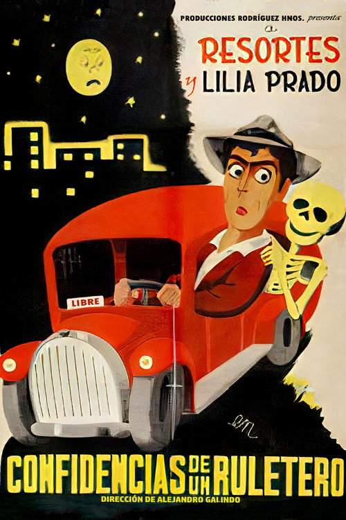 Movie poster for Confidencias de un ruletero (1949)