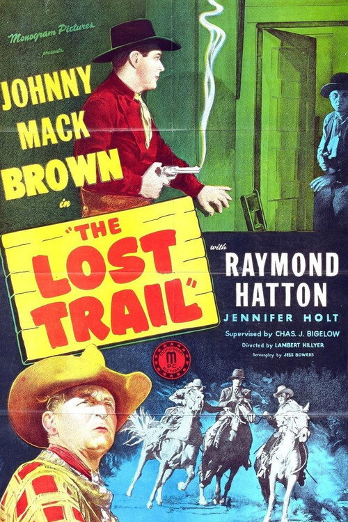 Movie poster for The Lost Trail (1945)