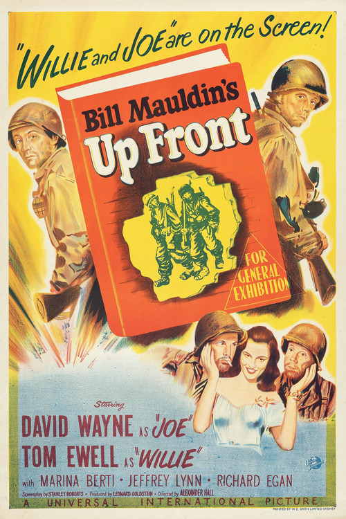 Movie poster for Up Front (1951)