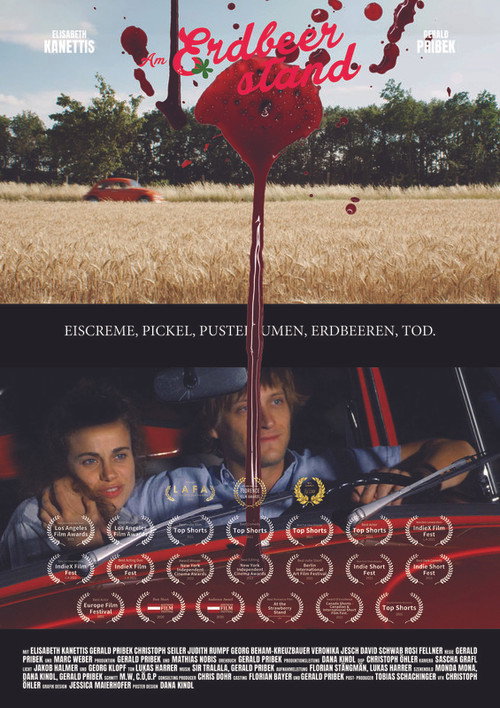 Movie poster for At the Strawberry Stand (2020)