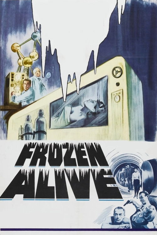 Movie poster for Frozen Alive (1964)