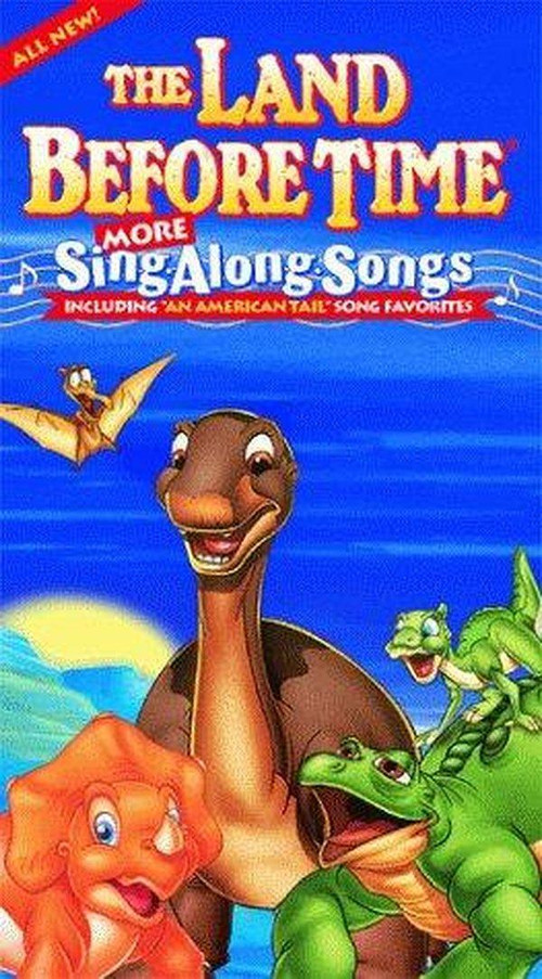 Movie poster for The Land Before Time: Sing Along Songs (1997)