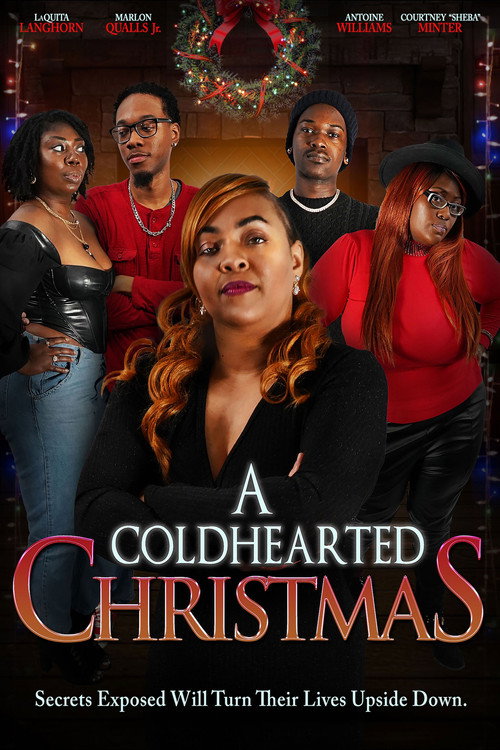 Movie poster for A Coldhearted Christmas (2023)