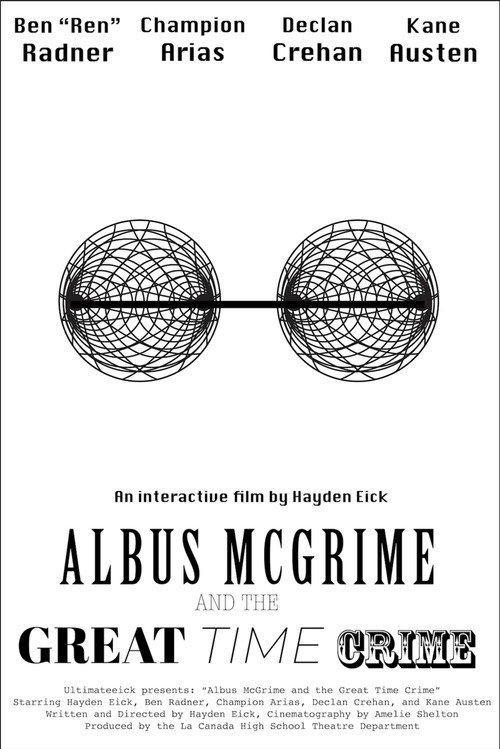 Movie poster for Albus McGrime and the Great Time Crime (2022)