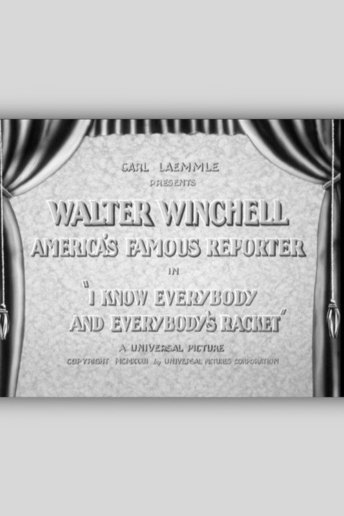 Movie poster for I Know Everybody and Everybody's Racket (1933)