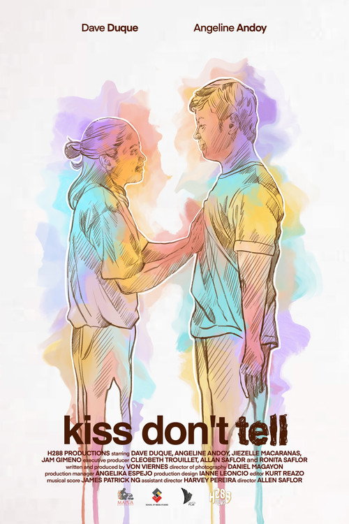 Movie poster for Kiss Don't Tell (2022)