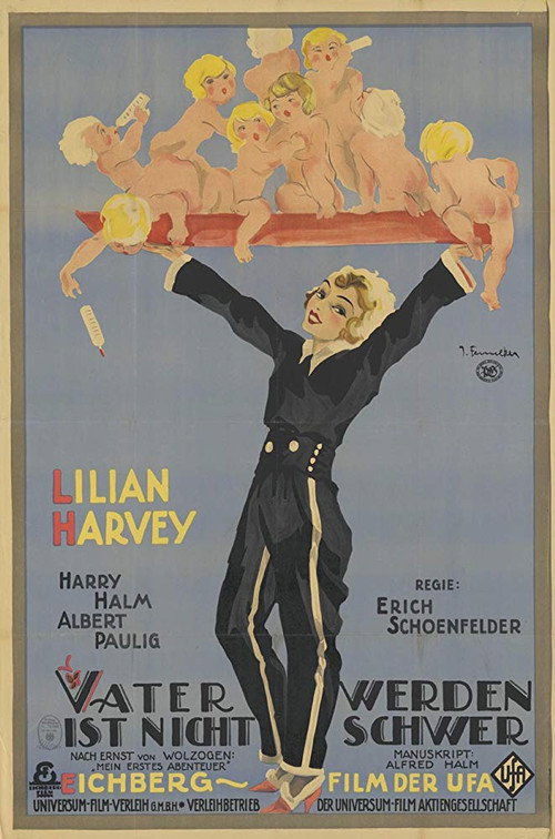 Movie poster for Vater werden ist nicht schwer... (1926)