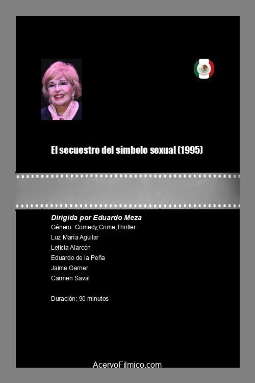 Movie poster for El secuestro del simbolo sexual (1995)