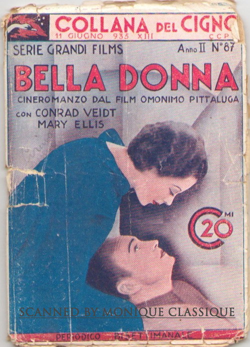 Movie poster for Bella Donna (1934)