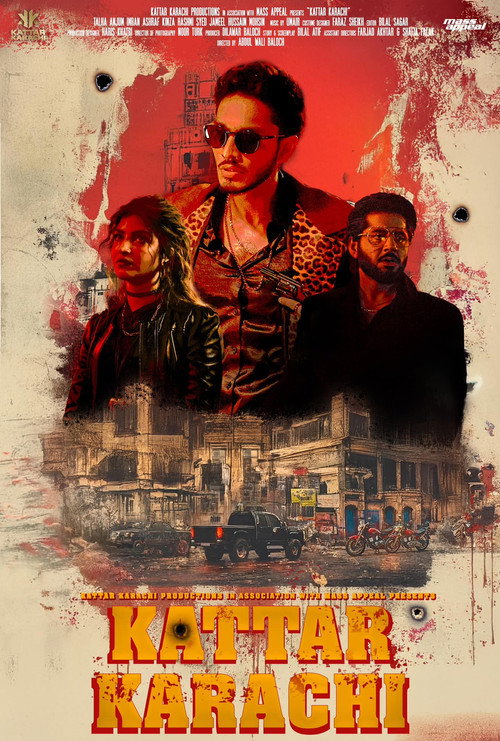 Movie poster for Kattar Karachi (2024)