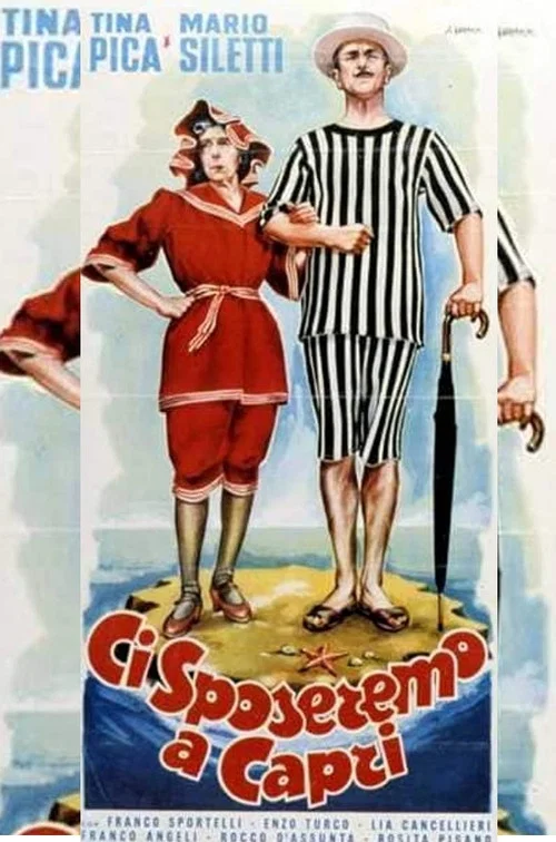 Movie poster for We will get married in Capri (1956)
