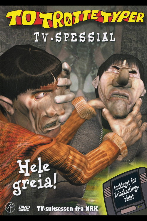 To Trøtte Typer poster