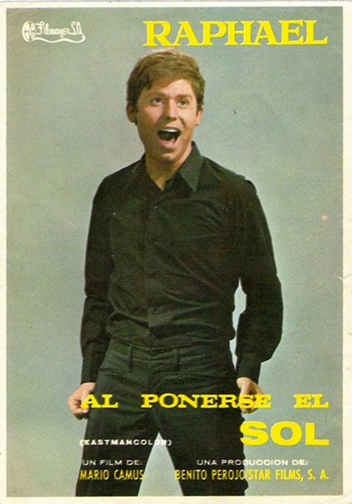 Movie poster for Al ponerse el sol (1967)