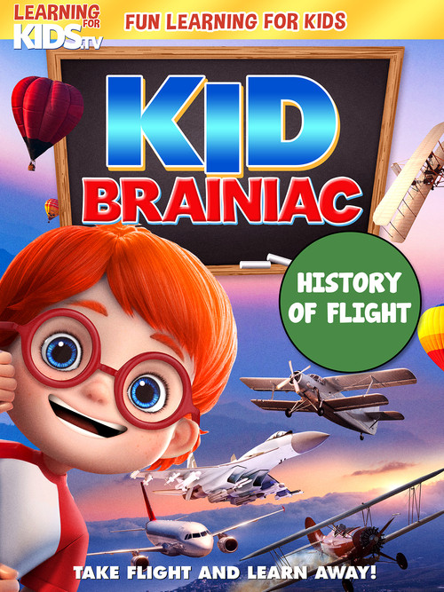 Movie poster for Kid Brainiac: History Of Flight (2023)