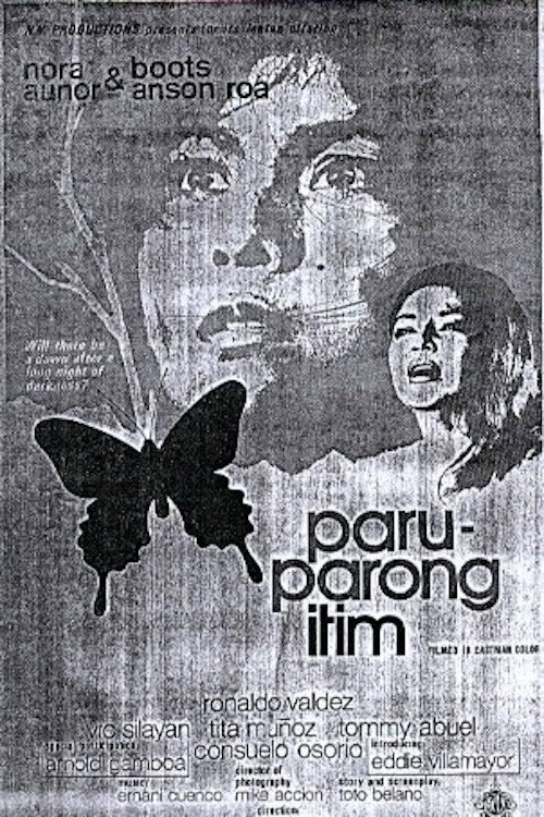 Movie poster for Paru-parong itim (1973)