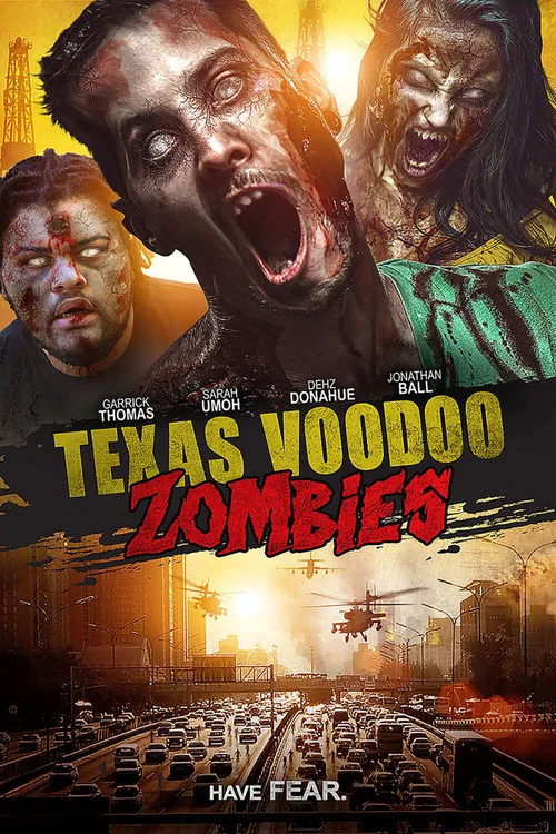 Movie poster for Texas Voodoo Zombies (2016)