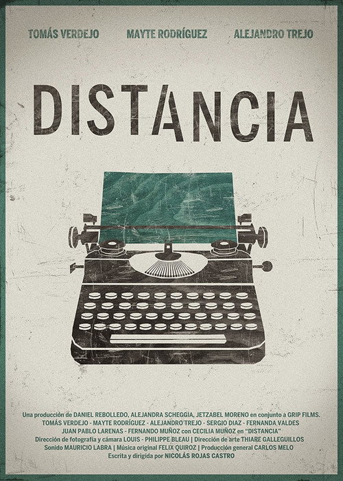 Movie poster for Distancia (2015)
