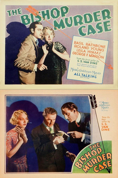 Movie poster for The Bishop Murder Case (1929)