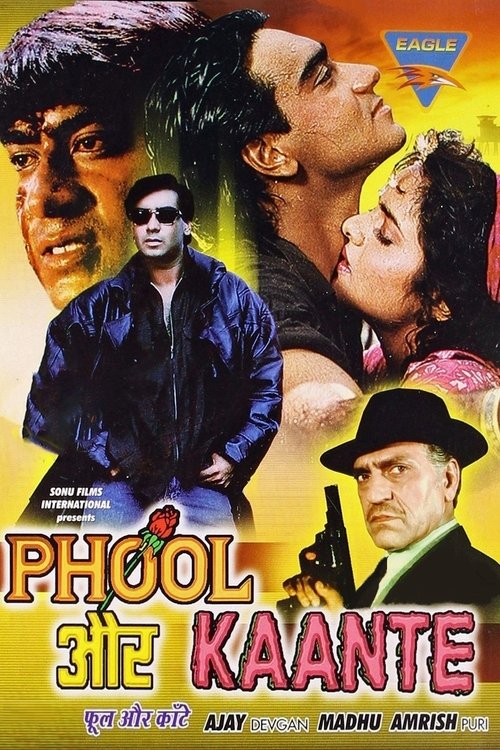 Movie poster for Phool Aur Kaante (1991)