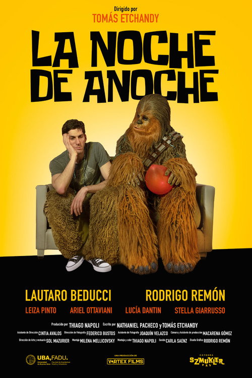 Movie poster for La Noche de Anoche (2023)