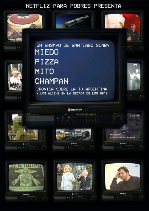 Movie poster for Miedo Pizza Mito Champán (2023)