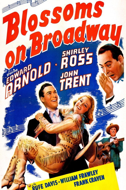 Movie poster for Blossoms On Broadway (1937)