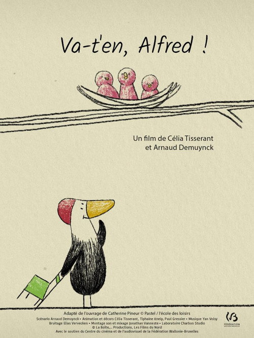 Movie poster for Go Away, Alfred! (2023)
