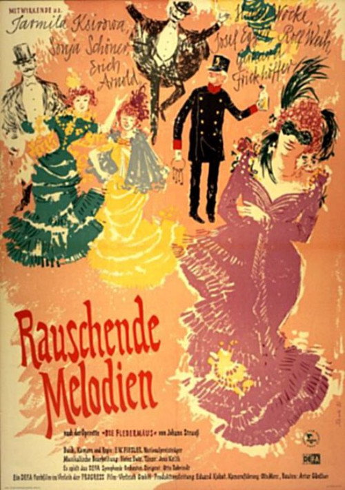Movie poster for Rauschende Melodien (1955)