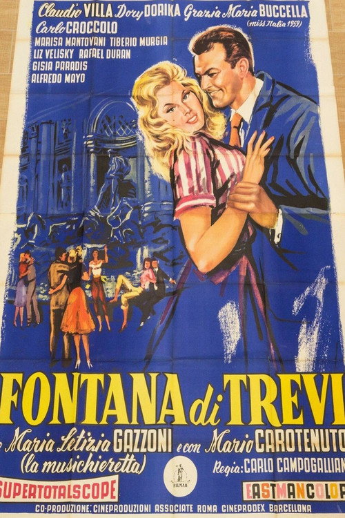 Movie poster for Fontana di Trevi (1960)