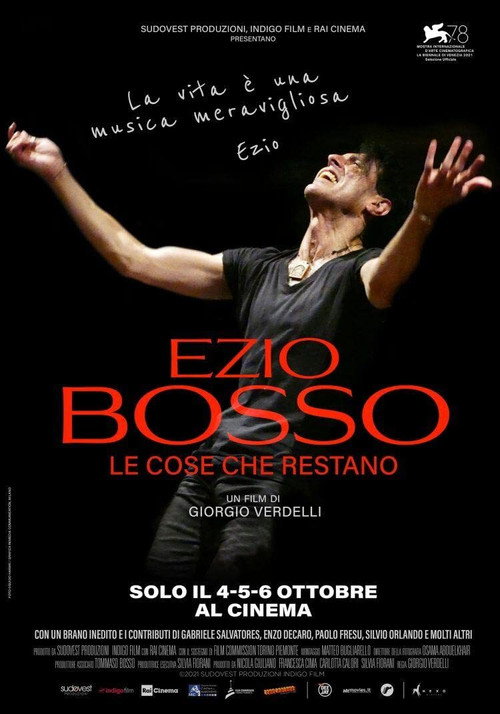 Movie poster for Ezio Bosso - Le cose che restano (2021)