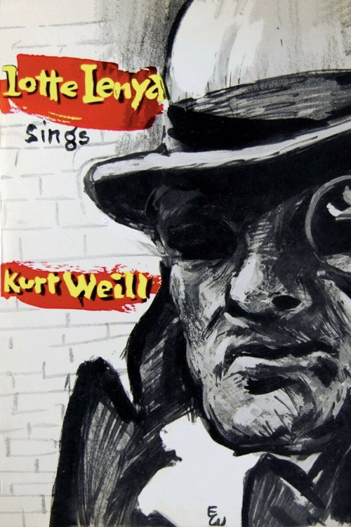 Movie poster for Lotte Lenya Sings Kurt Weill (1961)