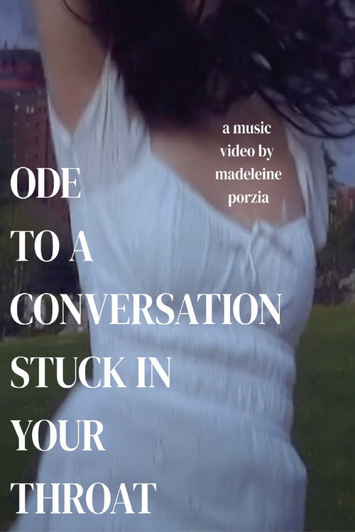 Movie poster for ode to a conversation stuck in your throat (2024)