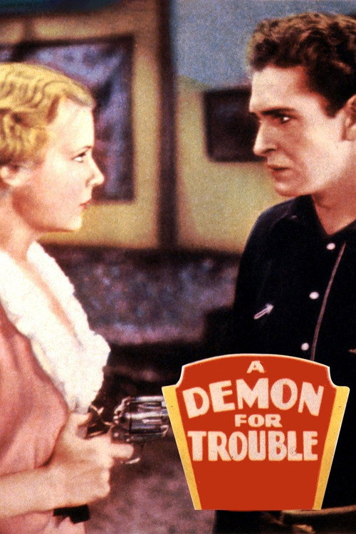 Movie poster for A Demon for Trouble (1934)